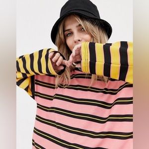 Ragged Priest Stripped Dress